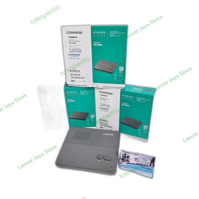 Intercom Commax CM800S Intercom Commax CM-800S