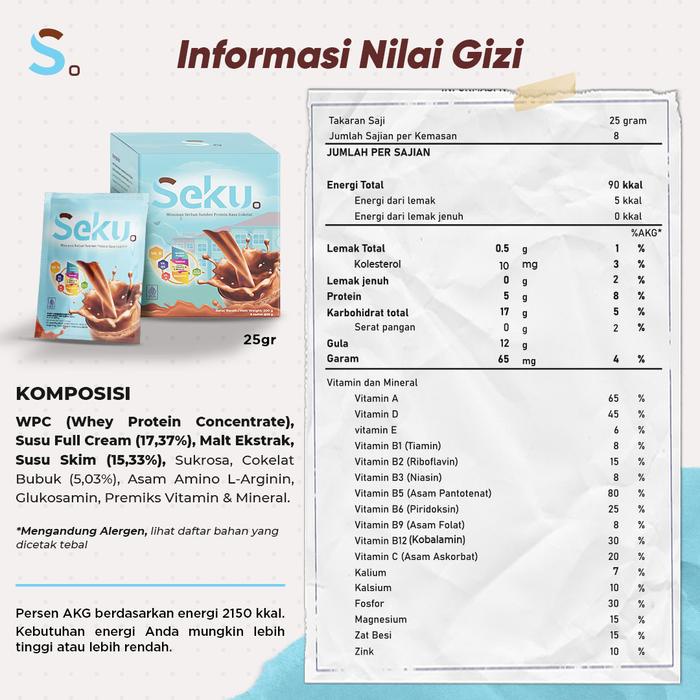 

3 BOX SEKU MINUMAN SUSU BUBUK SUMBER PROTEIN ANAK DAN REMAJA RASA COKELAT 25GR DAIRY MILK PROMO