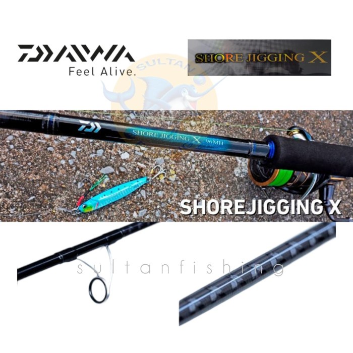 Joran DAIWA SHORE JIGGING X 96M 96MH 96H 100MH Pilih Varian