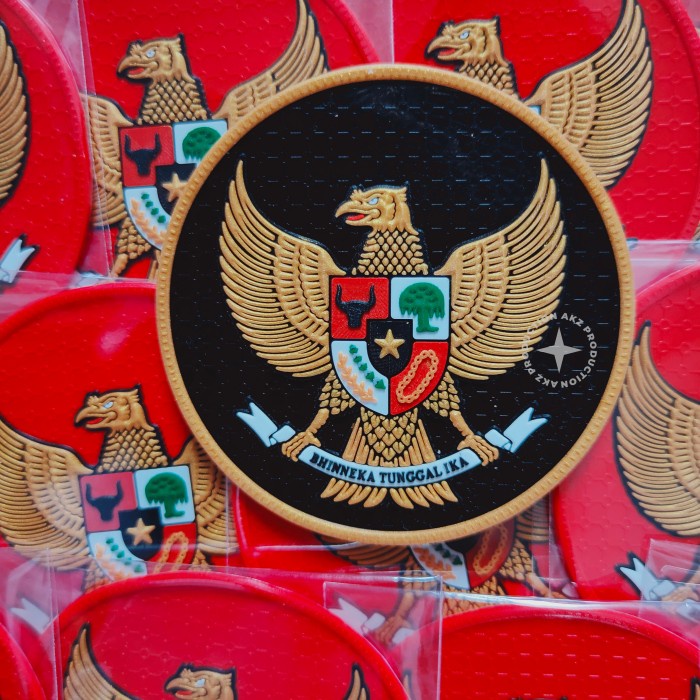 LOGO GARUDA TIMNAS SEPAK BOLA PATCH HEAT PRESS FUTSAL PATCH JERSEY