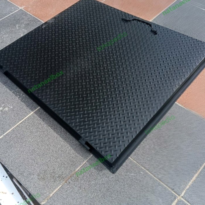 PREMIUM **CUSTOM** Tutup Ground Tank Besi plat bordes
