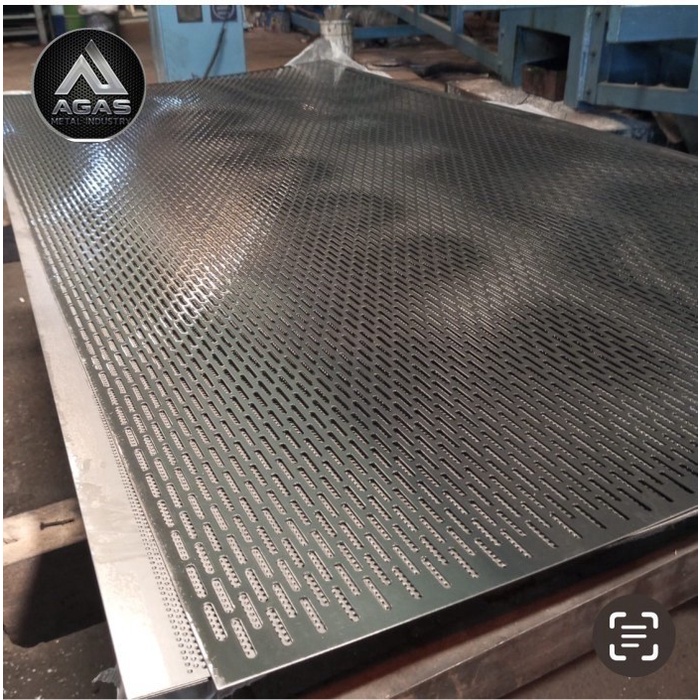 PREMIUM Plat Lubang Perforated Kapsul 120x240cm