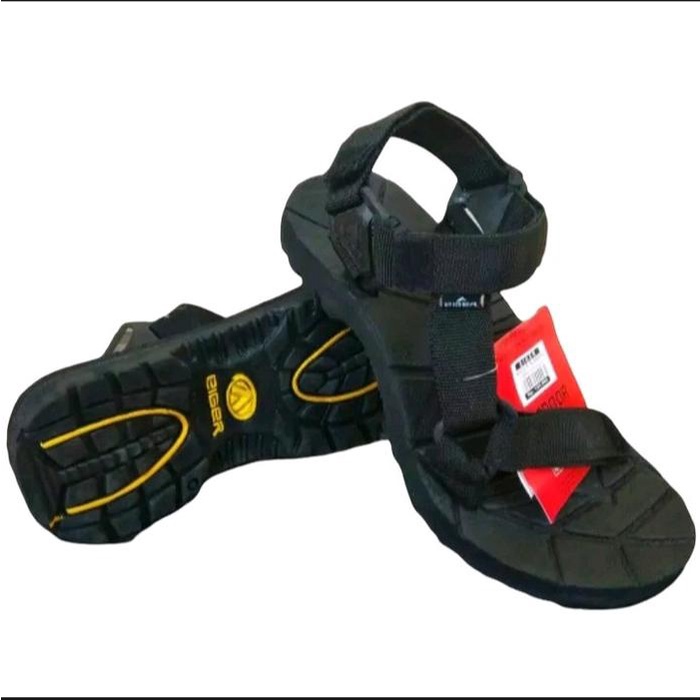 PROMO_ Sandal Gunung EIGER Jepit Hitam Pria Wanita Dewasa - Harga Murah, Kualitas Grade Ori -