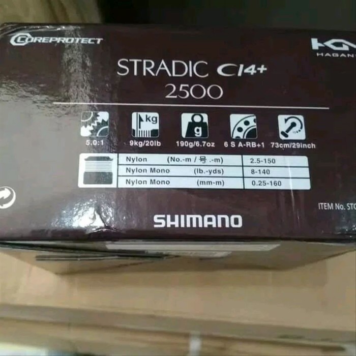 Reel Shimano Stradic c14 2500