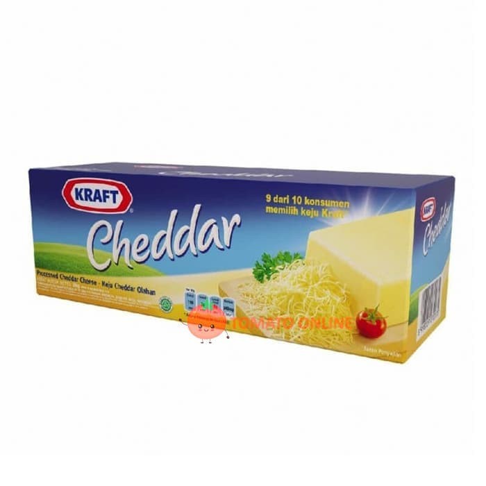 

Keju Kraft Cheddar Cheese / 2kg / 2 kg / 2000gr / 2000 gr