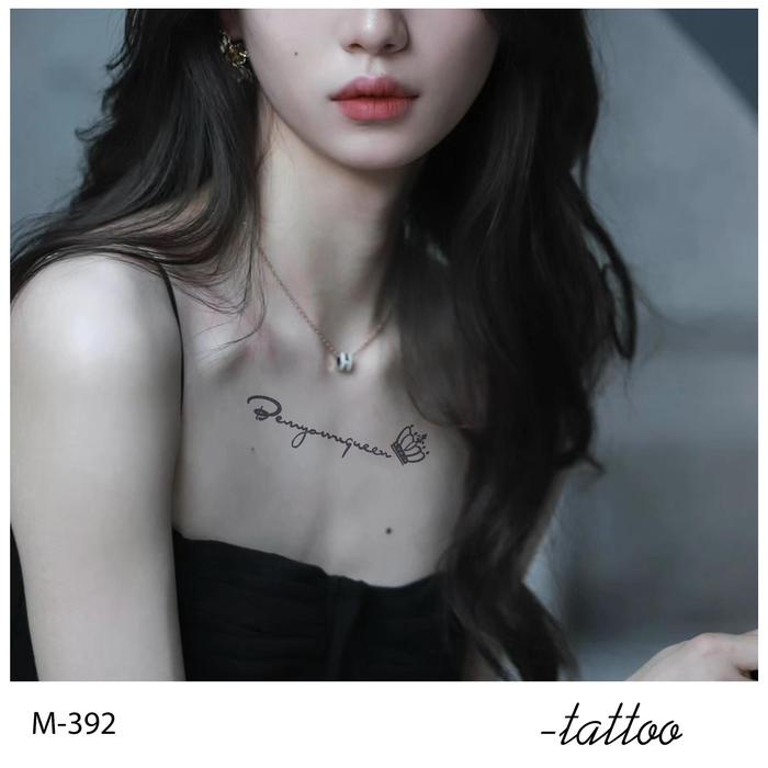 Zoar-By69 Stiker Tato Temporary Semi Permanen Tahan Lama Tattoo Menempel Dekorasi Seni Untuk Pria