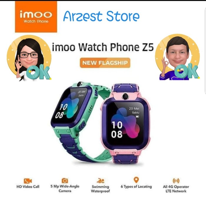 Smart Watch Imoo Z5 4G video call