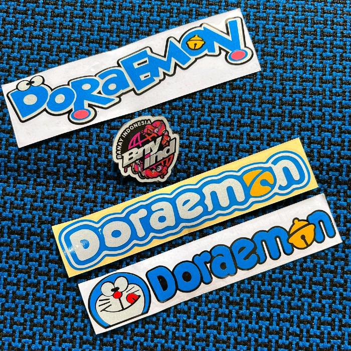 

Stiker Sticker Tulisan Doraemon Cutting