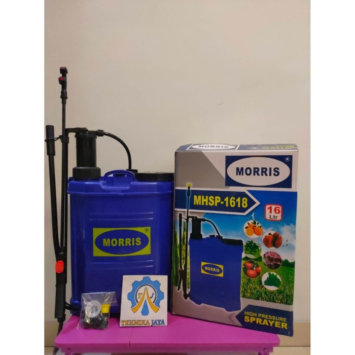JTTOP" MORRIS SPRAYER 16 LTR MANUAL SEMPROTAN DISINFECTAN HAMA BAHAN PLASTIK