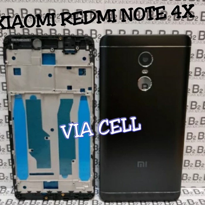 BACKDOOR COVER CASING HOUSING FULLSET FRAME LCD XIAOMI REDMI NOTE 4X
