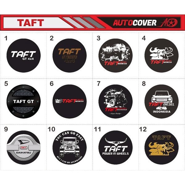 Terlaris Cover Ban Sarung Ban Serep Mobil Taft Rocky Daihatsu