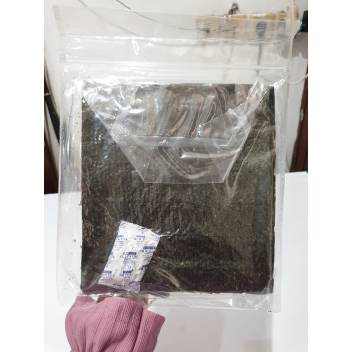 

BARANG TERLARIS SUSHI NORI 50 LEMBAR/SHEET, ROASTED SEAWEED, RUMPUT LAUT PANGGANG