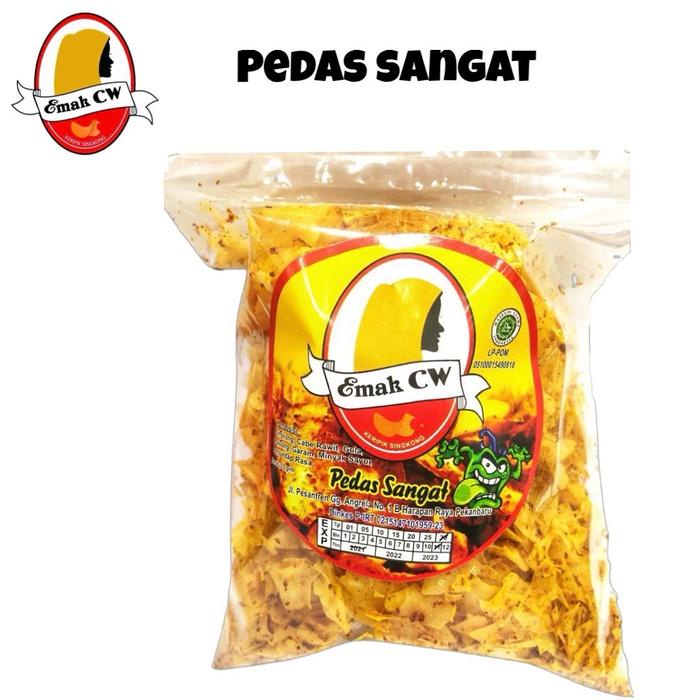 

BARANG TERLARIS Emak Cw Paket Nage Garang (Kulit Ikan Pedas Garang,Pedas Sangat,Pedas Meler)