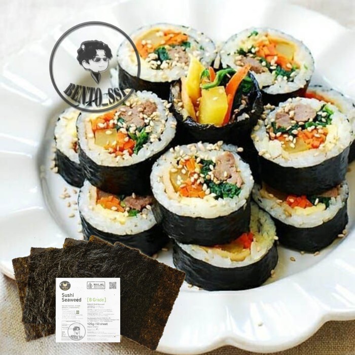 

BARANG TERLARIS ECER Nori Gimbab Korea Yaki Sushi Manjun Seaweed