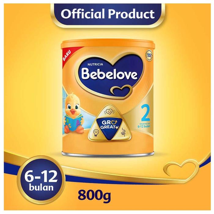Ready Stock Bebelove 1 800Gr / Bebelove 2 800Gr / Susu Bebelove 1 & 2 800Gr Susu Bayi Cod