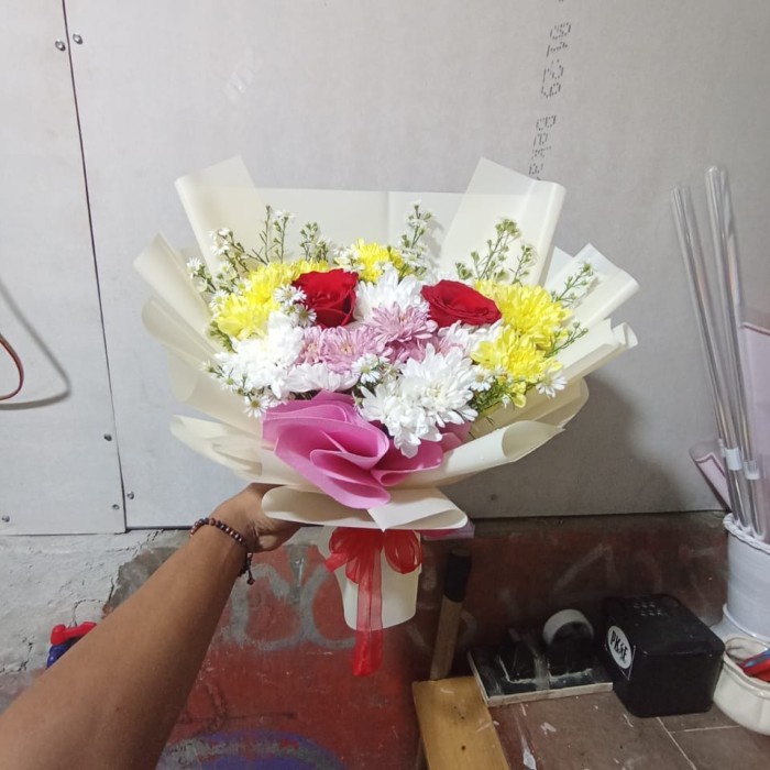 SALE  FRESH BUKET BUNGA ASLI A1 READYY