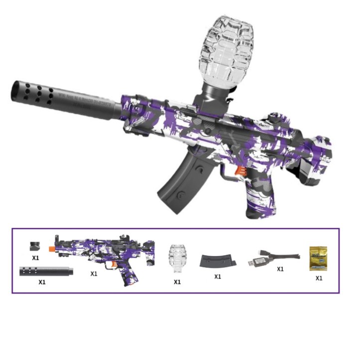 BARANG TERLARIS Mainan Anak BTC-3039 MP5 ELECTRIC TOY GUN Mainan Water Bubble Outdoor Seru Anak