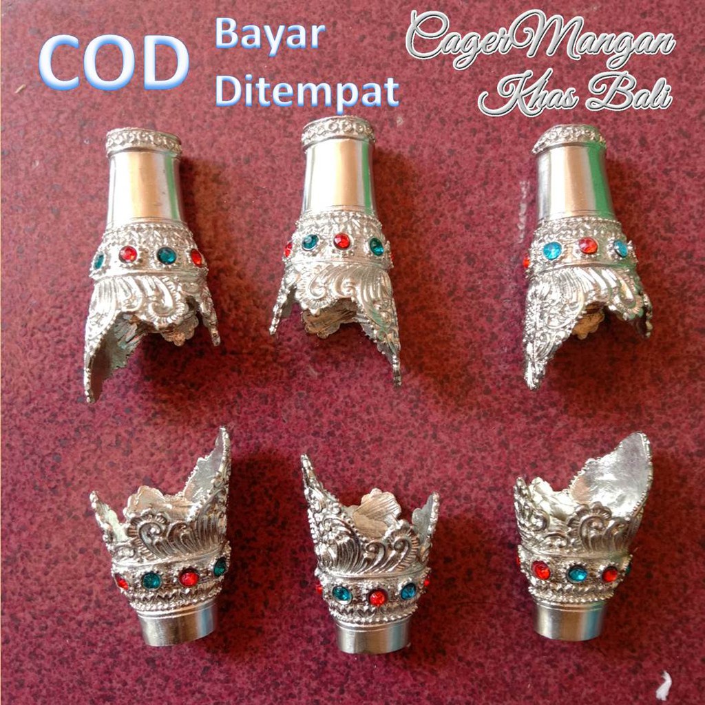 Diskon SATU PASANG CINCIN PISAU GOLOK TIUK BALI Cincin Belakas Cincin Bendo Khas Bali Selut Golok