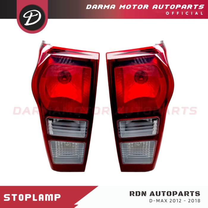 LAMPU STOP ISUZU DMAX 2012-2017 STOPLAMP