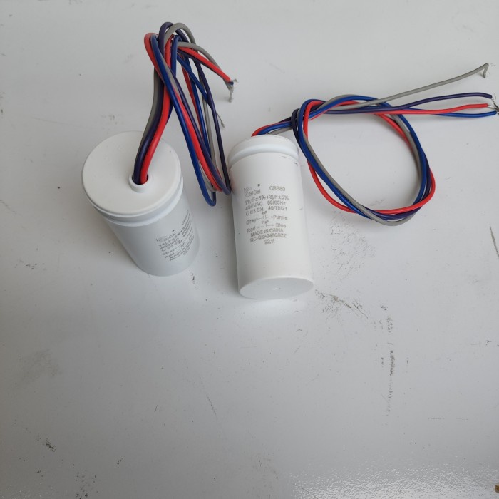 capasitor mesin cuci sharp 2 tabung