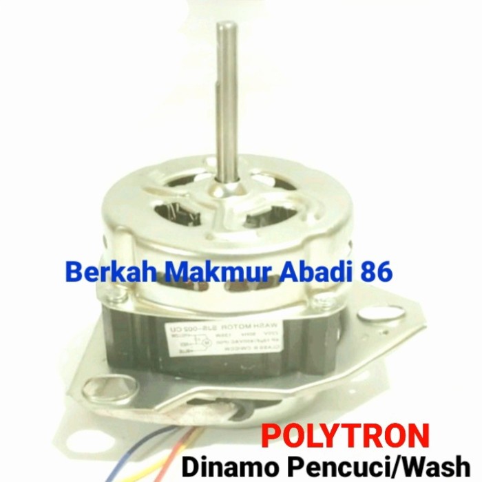 Dinamo Mesin Cuci POLYTRON PWM 7056 Mesin Dinamo Pencuci 2 Tabung