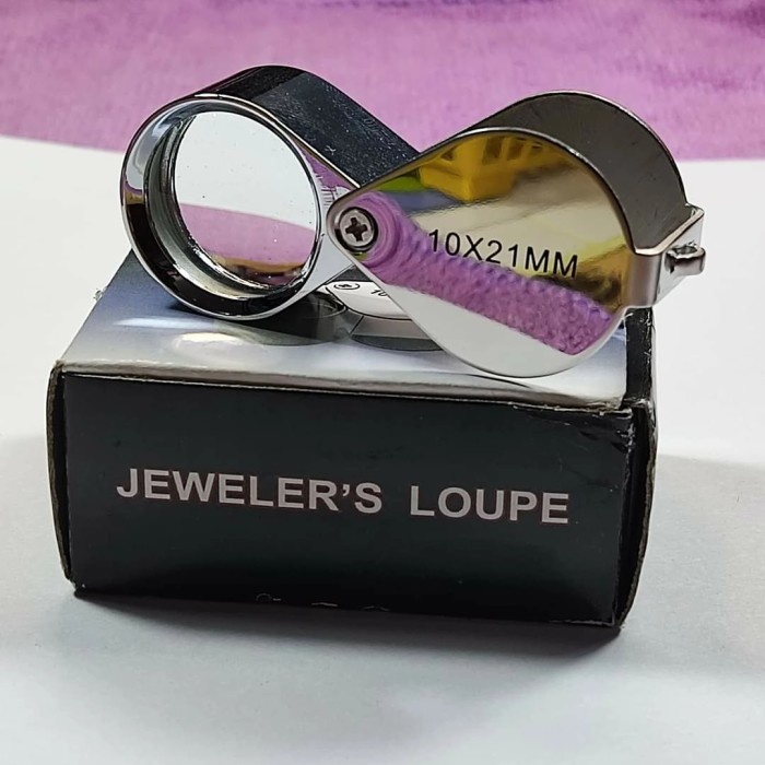 

EYELOOP LENSA KACA PEMBESAR ALAT SERVICE JAM TANGAN JEWELERS LOUPE