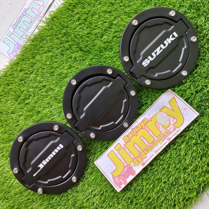 COVER BENSIN JIMNY SUZUKI KATANA POLOS TUTUP BENSIN VARIASI MAGNET