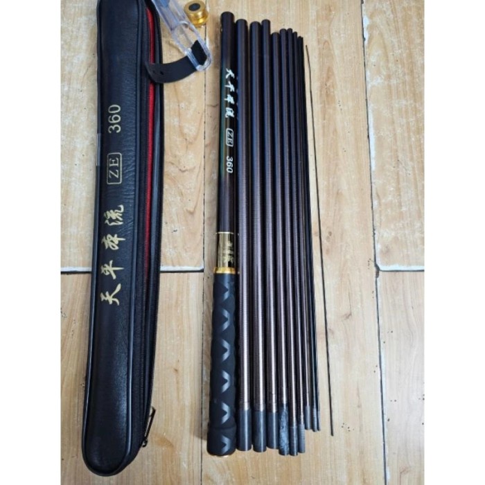 terbaru  joran tegek yoshikawa ze 360 450 ruas pendek ready