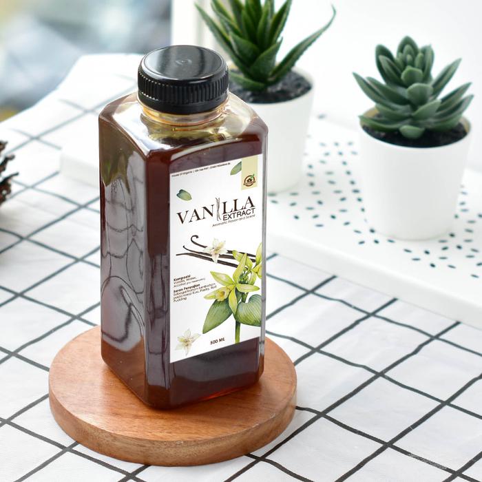 

Ready Stok" House Of Organix Vanilla Extract 500 Ml / Bahan Baking Vanila