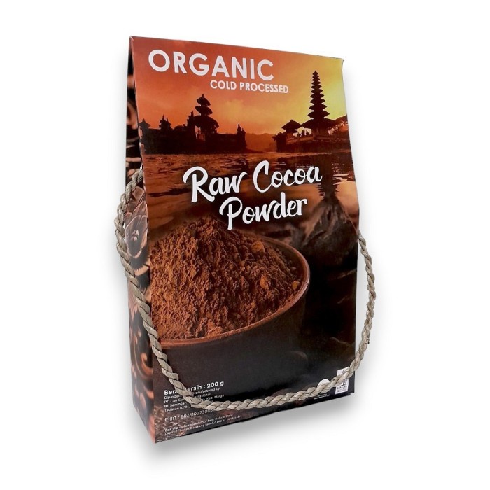 

Ready Stok" Raw Cocoa Powder Organic Cold Processed Cau Chocolates