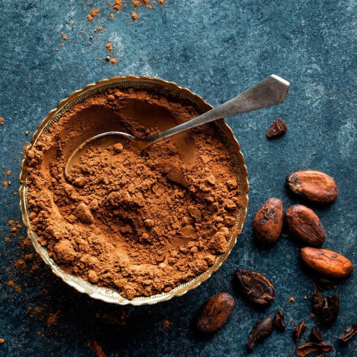 

Ready Stok" Bubuk Cokelat Murni 100% Pure Cocoa Powder Dark Chocolate Asli Sbm