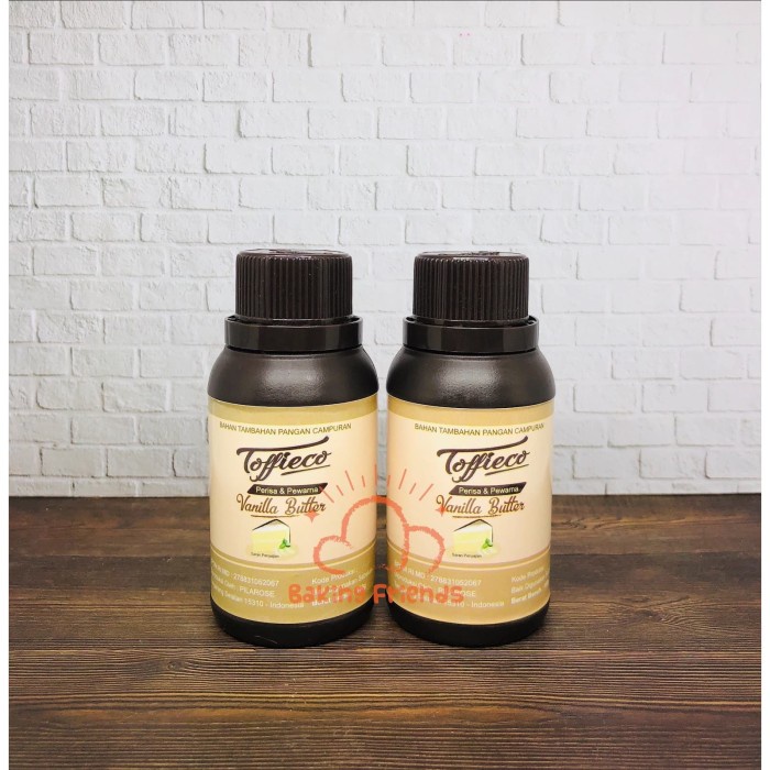 

Ready Stok" Toffieco Pasta Vanilla Butter / Perisa Vanilla Butter 100Gr