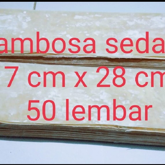 

Ready Stok" Kulit Samosa Sedang