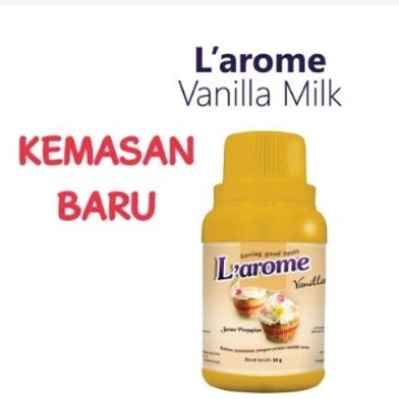 

Ready Stok" LArome Vanilla Milk Powder 40 Gram / Perisa Vanilla Susu Larome