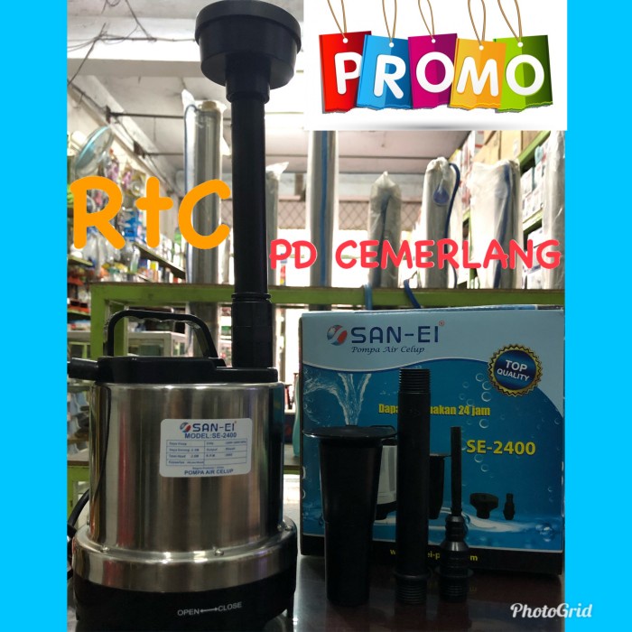 Pompa sirkulasi kolam ikan 24 jam