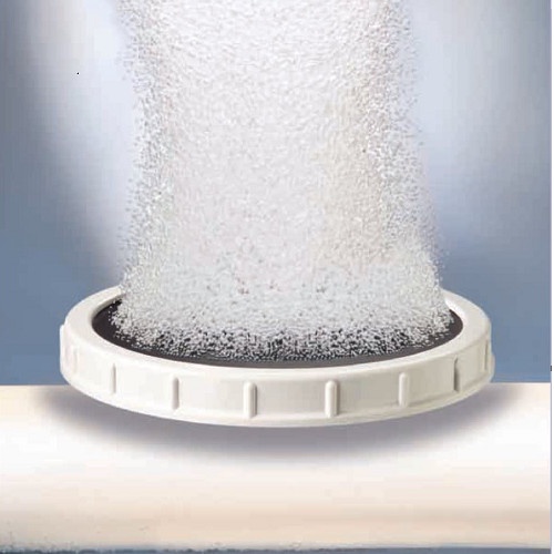 Memn Kolam Koi 31 Cm Air Diffuser Memne Bottom Drain Aerator WHT