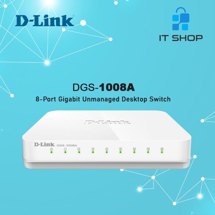 D-Link Swit Hub DGS-1008A