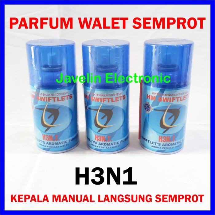 Parfum Walet H3N1 Manual Langsung Semprot H3NsaTu Aroma Pemikat Walet