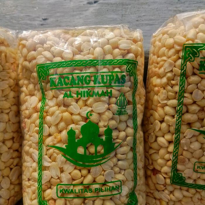 

1 kg kacang kupas tuban super kemasa 1000 gram biji kecil