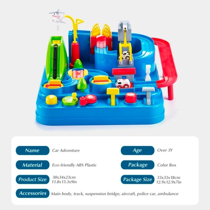 Mainan Mobil Mobilan Anak Permainan Mesin Plastik Pengoperasian Manual Tanpa Baterai Cocok Untuk