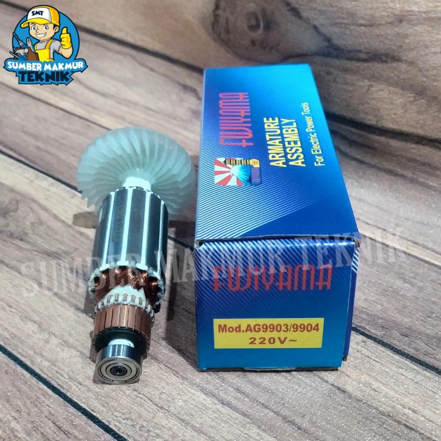 HJK Armature Angker Mesin Gurinda Gerinda Disc Grinder AG9904 AG9903 AG 9904 AG 9903 Fujiyama