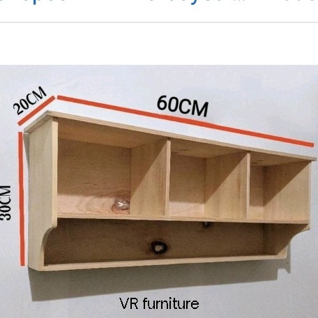 BERGARANSI rak gantung dapur kayu jati / kitchen set atas