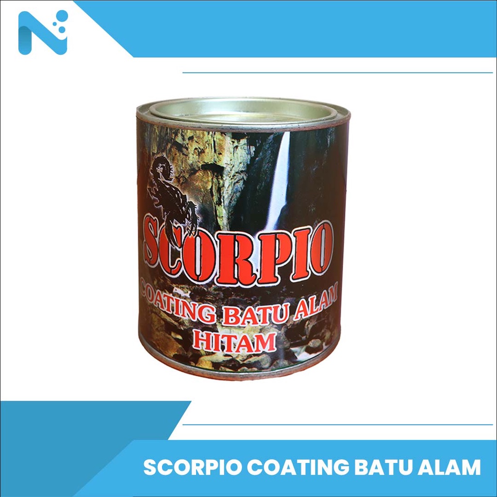 Hjk SCORPIO BATU ALAM HITAM COATING PELAPIS BATU ALAM HITAM DOFF