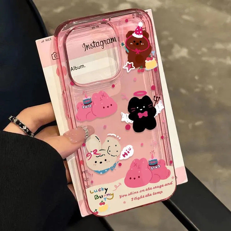 Anti Shock Anti Crack Lucu Kartun Case Hp Samsung S26 FE S25 Fe S24 Fe S25 Ultra S23 Fe M14 M23 S24 