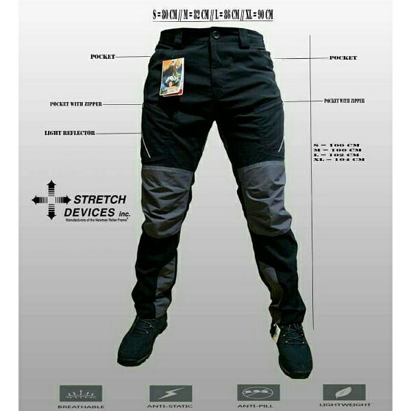 Eiger Aoki - Celana Panjang Quickdry Avaress