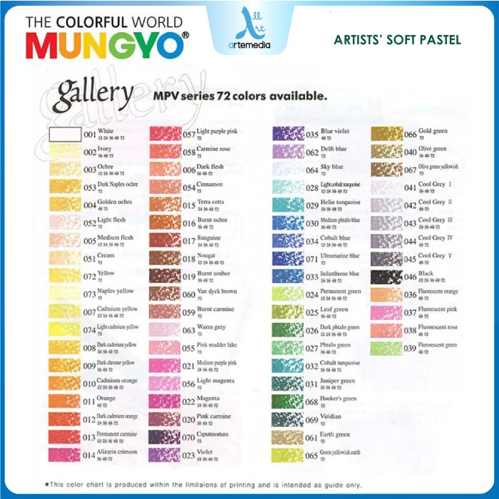 

ready stok mungyo gallery artists soft pastel set crayon krayon lembut original