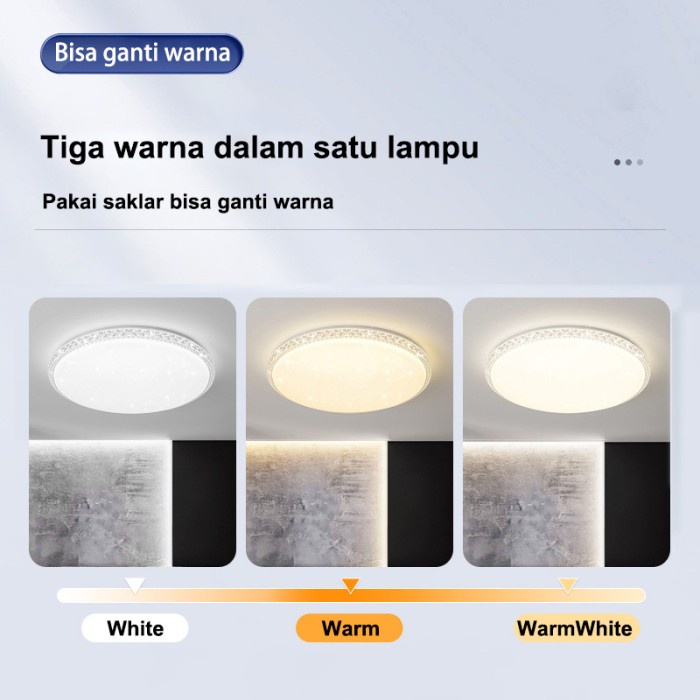 COD Lampu Plafon Ceilling Lampu Lampu Bulat Untuk Lampu Hias Plafon40W