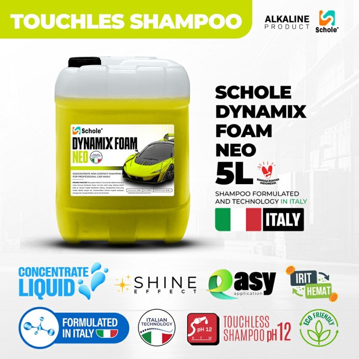 SCHOLE DYNAMIX FOAM NEO 5 LITER - TOUCHLESS SHAMPOO