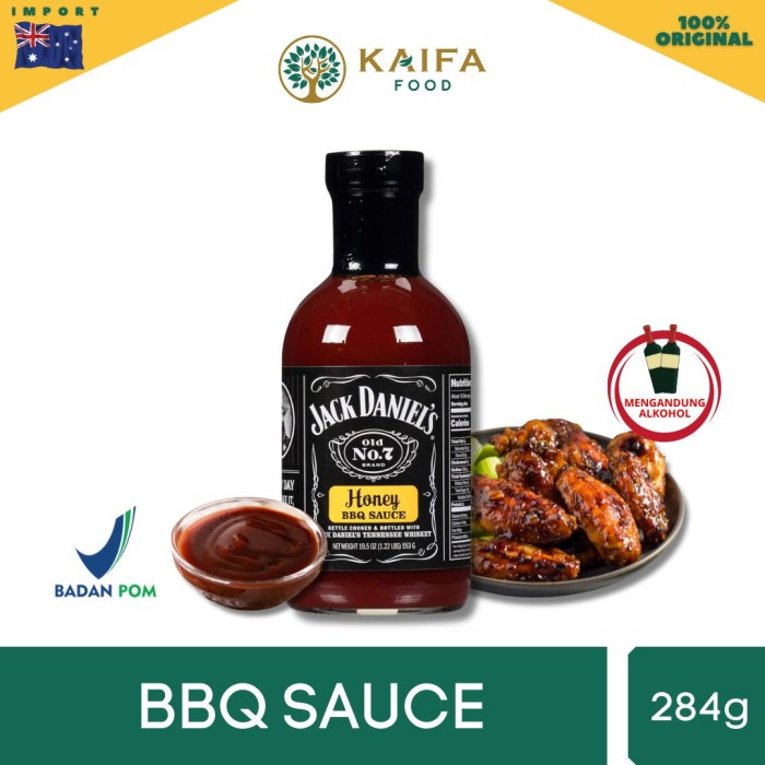 

Jack Daniels Sauce - Saus Bbq Autentik Khas Australia