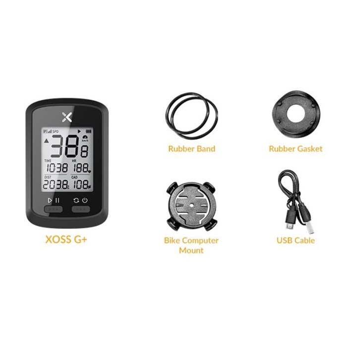 PAKET Xoss G+ Magene Heart Rate Magene Cadence dan Barfly Sram Komplit